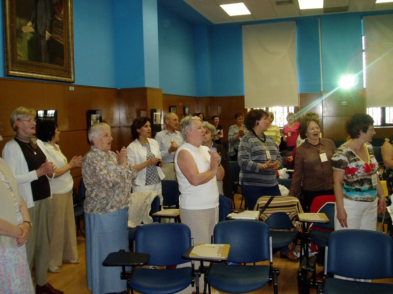 Singen in der Gruppe