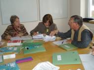 ...und nat�rlich gearbeitet (AG Essen und Trinken)